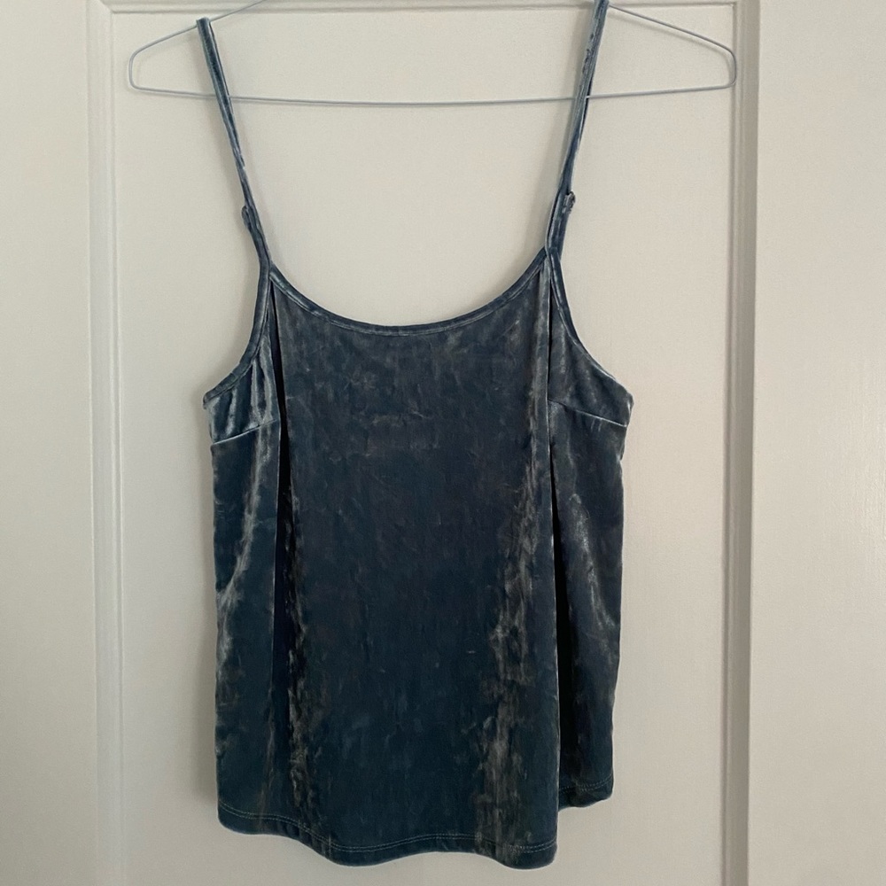Blue Velvet tank-top